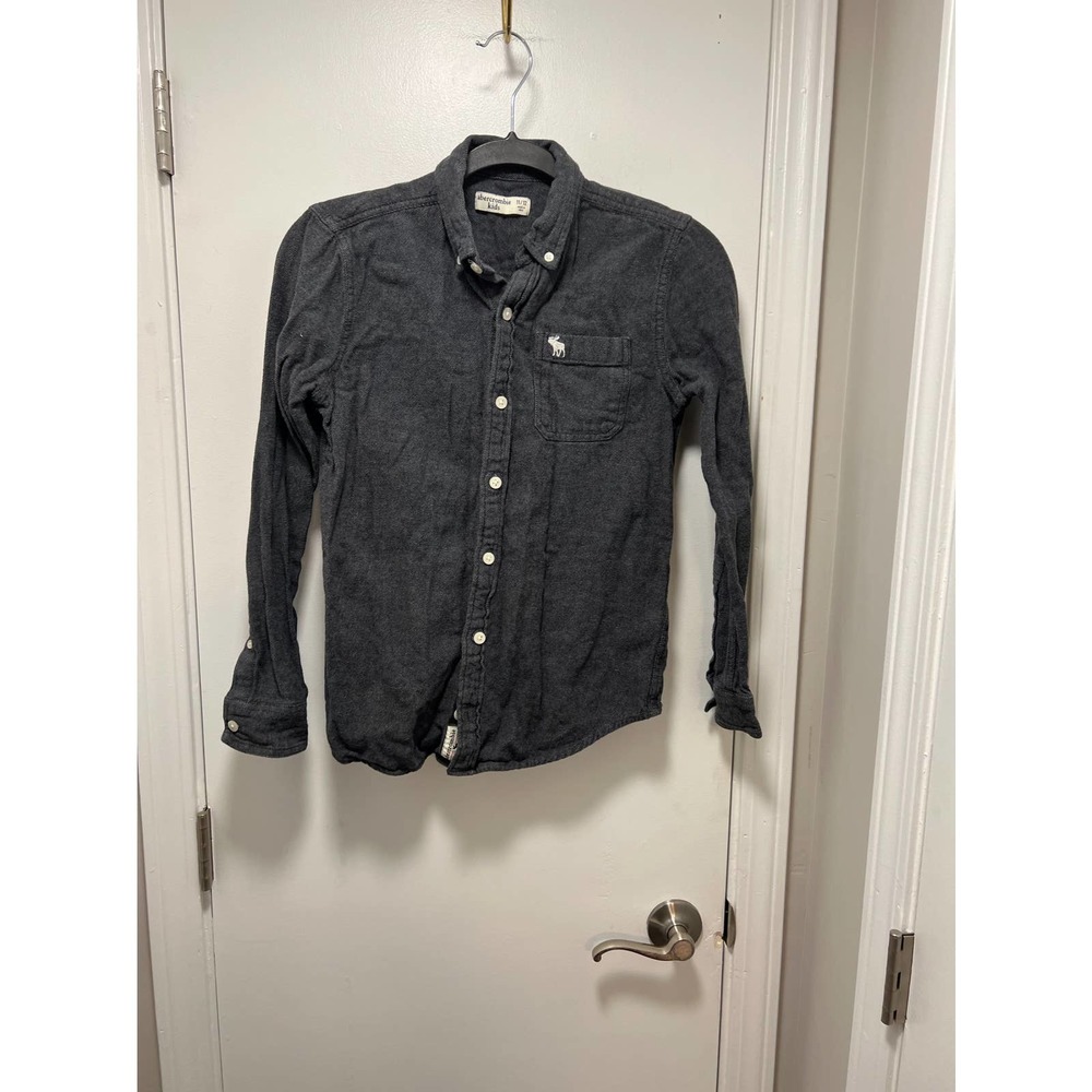 Abercrombie Kids Boys Long Sleeve Button Up